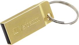 usb raktas 2gb - Verbatim Metal Executive 32GB USB 3.0 Gold - 5 nuotrauka