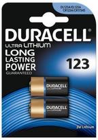Duracell Ultra Lithium 123 Battery 2x