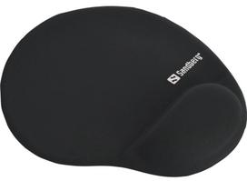 mouse pad gel - Sandberg Gel Mousepad with Wrist Rest Black - 1 nuotrauka