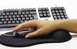 mouse pad gel - Sandberg Gel Mousepad with Wrist Rest Black - 2 nuotrauka