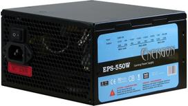 Power Supply INTER-TECH Energon EPS AC 220-240V, 50/60Hz, DC 3.3/5/±12V, 550W, Retail, Active PFC, 1x120, Efficiency 82%