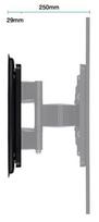 televizorius 55” - Multibrackets Wall Mount 26-55" Black - 6 nuotrauka