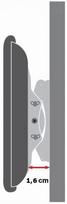 stovas televizoriaus - Techly Wall Mount For LCD/LED/PDP 42-80'' Black - 2 nuotrauka
