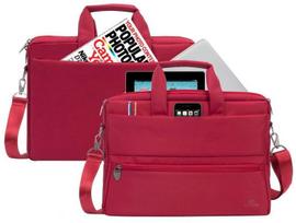 laptopo krepsiai - Rivacase Laptop Bag for 15.6" Red - 8 nuotrauka