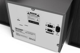 muzikinis centras sharp - Sharp XL-B517D - 7 nuotrauka