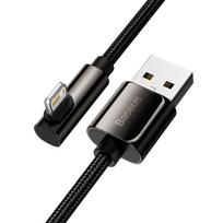 usb lightning laidas baseus - Baseus Legend Series USB to Lightning 2.4A, 2m Black - 4 nuotrauka