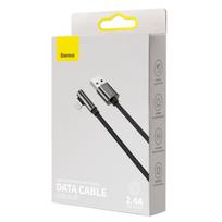 usb lightning laidas baseus - Baseus Legend Series USB to Lightning 2.4A, 2m Black - 7 nuotrauka