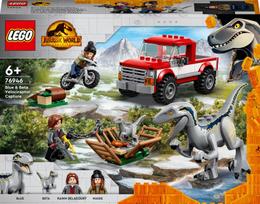LEGO Jurassic World Blue ir Beta velociraptoriaus sugavimas 76946
