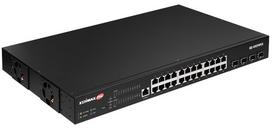 tinklo komutatorius poe - EDIMAX 24-Port Gigabit PoE Switch - 3 nuotrauka