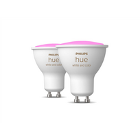 led lemputes gu10 - Philips Hue GU10 RGBW 5,7W 350lm Bluetooth 2-pack - 2 nuotrauka