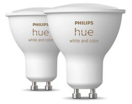 led lemputes gu10 - Philips Hue GU10 RGBW 5,7W 350lm Bluetooth 2-pack - 3 nuotrauka