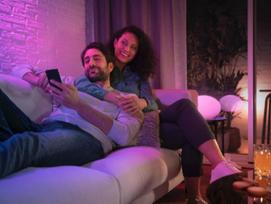 led lemputes gu10 - Philips Hue GU10 RGBW 5,7W 350lm Bluetooth 2-pack - 8 nuotrauka