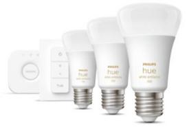 philips hue - LED lemputė Philips Hue Starter Set, balta, 8 W, 806 - 1100 lm, 3 vnt. - 2 nuotrauka