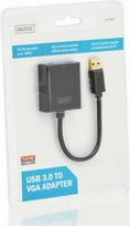 usb to vga - DIGITUS USB 3.0 to VGA Adapter Input USB - 4 nuotrauka