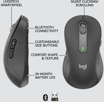 rozine belaide pele - Logitech Signature M650L Pink (Rožinė) - 8 nuotrauka