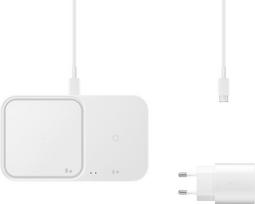 samsung wireless charger duo - Samsung P5400TWE Duo Pad with TA, 2 x Qi Wireless, balta - 7 nuotrauka