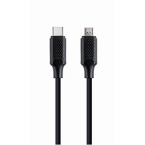 usb type c laidas 1.5m - CABLE USB-C TO MICROUSB 1.5M/CC-USB2-CMMBM-1.5M GEMBIRD - 2 nuotrauka