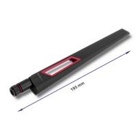 wifi antenna - Qoltec Wi-Fi Antenna Omnidirectional 57017, 2.4 GHz, juoda/raudona - 4 nuotrauka