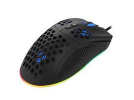 peles laidas - Žaidimų pelė Genesis Krypton 555 usb / ps/2 laidas, juoda - 4 nuotrauka