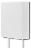 Qoltec 4G LTE Antenna 57020 Outdoor, 2.7 GHz, balta