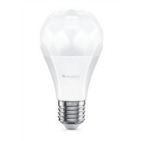 smart bulb - Nanoleaf Essentials Smart A19 Bulb 1100Lm RGBCW 2700K-6500K, 120V-240V, E27, 3pcs Pack - 1 nuotrauka