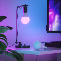 smart bulb - Nanoleaf Essentials Smart A19 Bulb 1100Lm RGBCW 2700K-6500K, 120V-240V, E27, 3pcs Pack - 10 nuotrauka