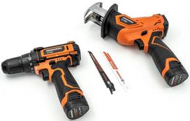akumuliatorinis suktuvas 12v - DRILL + SAW/DGA 1220LI SET DAEWOO - 2 nuotrauka