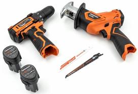 akumuliatorinis suktuvas 12v - DRILL + SAW/DGA 1220LI SET DAEWOO - 3 nuotrauka