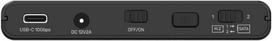 sata to usb - Unitek SolidForce+ USB-C to PCIe/NVMe M.2 SSD Enclosure plus SATA III Adapter with Offline Clone, juoda - 3 nuotrauka
