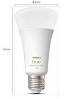 lemputes 100w - Philips Hue Hue, LED, E27, 13.5 W, 1200 - 1521 lm, - 3 nuotrauka