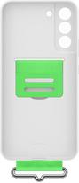 samsung s90 - Samsung "Silicone Cover with Strap Galaxy S22+ (EF-GS906TWEGWW)" White - 2 nuotrauka