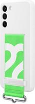 samsung s90 - Samsung "Silicone Cover with Strap Galaxy S22+ (EF-GS906TWEGWW)" White - 4 nuotrauka