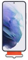 deklas su dirzeliu telefonams - Samsung "Silicone Cover with Strap Galaxy S22 (EF-GS901TNEGWW)" Navy - 1 nuotrauka