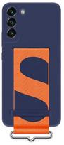 deklas su dirzeliu telefonams - Samsung "Silicone Cover with Strap Galaxy S22 (EF-GS901TNEGWW)" Navy - 2 nuotrauka