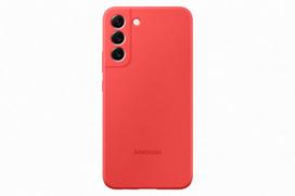 samsung s90 - Samsung "Silicone Cover Galaxy S22+ (EF-PS906TPEGWW)" Coral - 3 nuotrauka