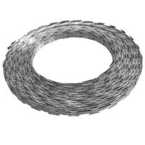 Pjaunanti viela concertina, galvanizuotas plienas, 500m
