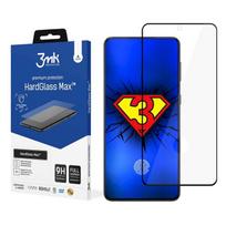s21 telefonas samsung - Ekrano apsauga 3MK HardGlass Max Samsung, Galaxy S21 Ultra, Tempered glass, Black, Clear - 1 nuotrauka