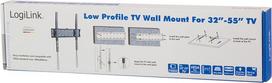 sieninis tv stovas - LogiLink BP0013 TV Wall Mount 32–55" - 3 nuotrauka