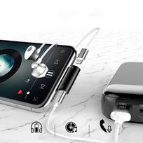 adapteris baseus - BASEUS L46 (Input Lightning / Output 2x Lightning) - 4 nuotrauka