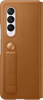 odiniai telefonu deklai - Samsung "Leather Flip Cover Galaxy Z Fold 3 5G (EF-FF926LAE)" Сamel - 2 nuotrauka