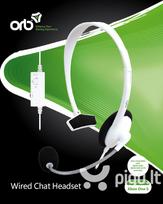  ORB Wired Chat Headset For Xboxone S, (baltos)