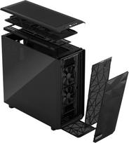 grudintas stiklas tamsus - Fractal Design Meshify 2 XL Dark Tempered Glass Black (Juodas) - 20 nuotrauka