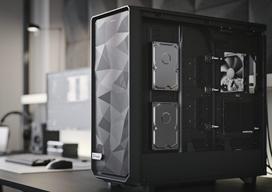 grudintas stiklas tamsus - Fractal Design Meshify 2 XL Dark Tempered Glass Black (Juodas) - 24 nuotrauka