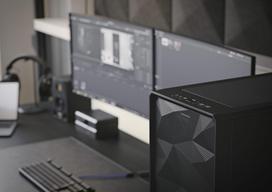 grudintas stiklas tamsus - Fractal Design Meshify 2 XL Dark Tempered Glass Black (Juodas) - 26 nuotrauka