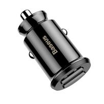ikroviklis usb 5v 2 1a - Baseus Grain Mini 2x USB 3.1A juodas (CCALL-ML01) - 10 nuotrauka