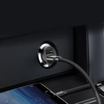 ikroviklis usb 5v 2 1a - Baseus Grain Mini 2x USB 3.1A juodas (CCALL-ML01) - 13 nuotrauka