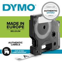 dymo d1 - Dymo Juostelė D1 45803 19mm x 7m / juodas ant baltos - 8 nuotrauka