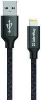 ColorWay USB Apple Lightning 1m 2.1A Black CW-CBUL004-BK