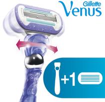 gillette venus smooth - Gillette Venus Swirl 1vnt Skustuvas - 3 nuotrauka
