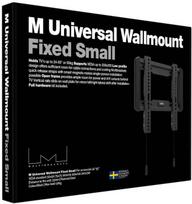 tv 24 - M UNIVERSAL WALLMOUNT FIXED SMALL BLACK - 10 nuotrauka